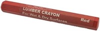 Dixon Ticonderoga Crayon Lumber Extruded RED 52000