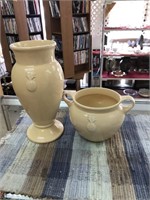 Hallmark Tall Vase and Pot