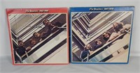 Beatles Red & Blue Compilation Lp's