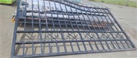 2- 20' Wrought  Iron Bi- Parting Gates.