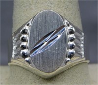 Sterling Silver ring, size 11.5.