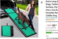 Extra Long 180*43cm " Dog Car Ramp for Large Dogs