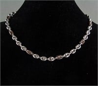 Sterling Silver Link Men's Chain Necklace RV$600