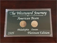 Westward Journey Nickel Set Amer. Bison Platinum