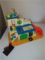 Vintage Fisher Price Sesame Street Clubhouse with