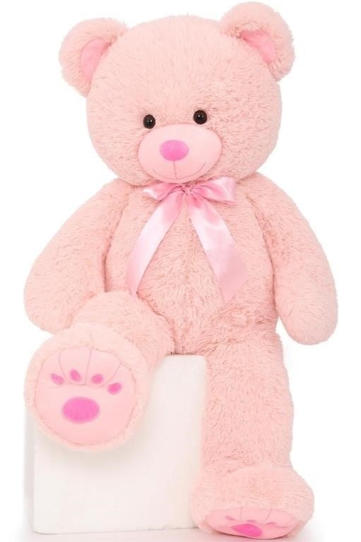 E7018  MorisMos Pink Giant Teddy Bear 36".