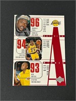 1996 UD Lakers Kobe Bryant RC Building Winners