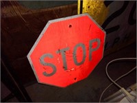 STOP SIGN, 20 MPH RAMP SIGN
