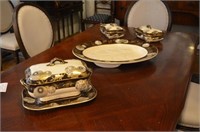 Set of Doulton Burslem aesthetic dinnerware