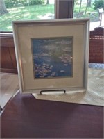 Framed picture 14 1/2 x 14 1/2
