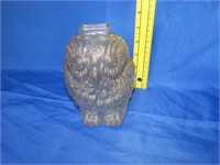 Wise Old Owl Glass Bank