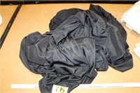 6 - 8ft black table clothes