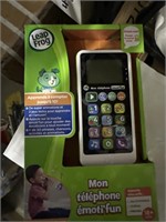 LeapFrog Chat & Count Emoji Phone, Green (French