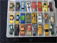 Die Cast Toy Cars and Carrying Case