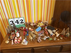 Vintage Collectibles, Animals & Xmas Houses/Trees