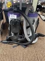 BACKPACK VACUUMS WITH BAGS