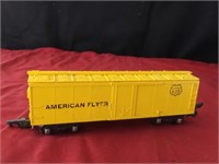 American Flyer Yellow Boxcar #639