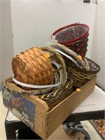 Basket in Wooden Box