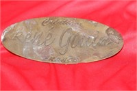 A Rene Gouin, France Plate