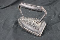 Antique Cast Iron Clothes Iron #5