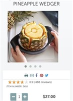 Pampered chef pineapple wedger 
Our exclusive