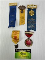 Assorted Ribbons and Medals