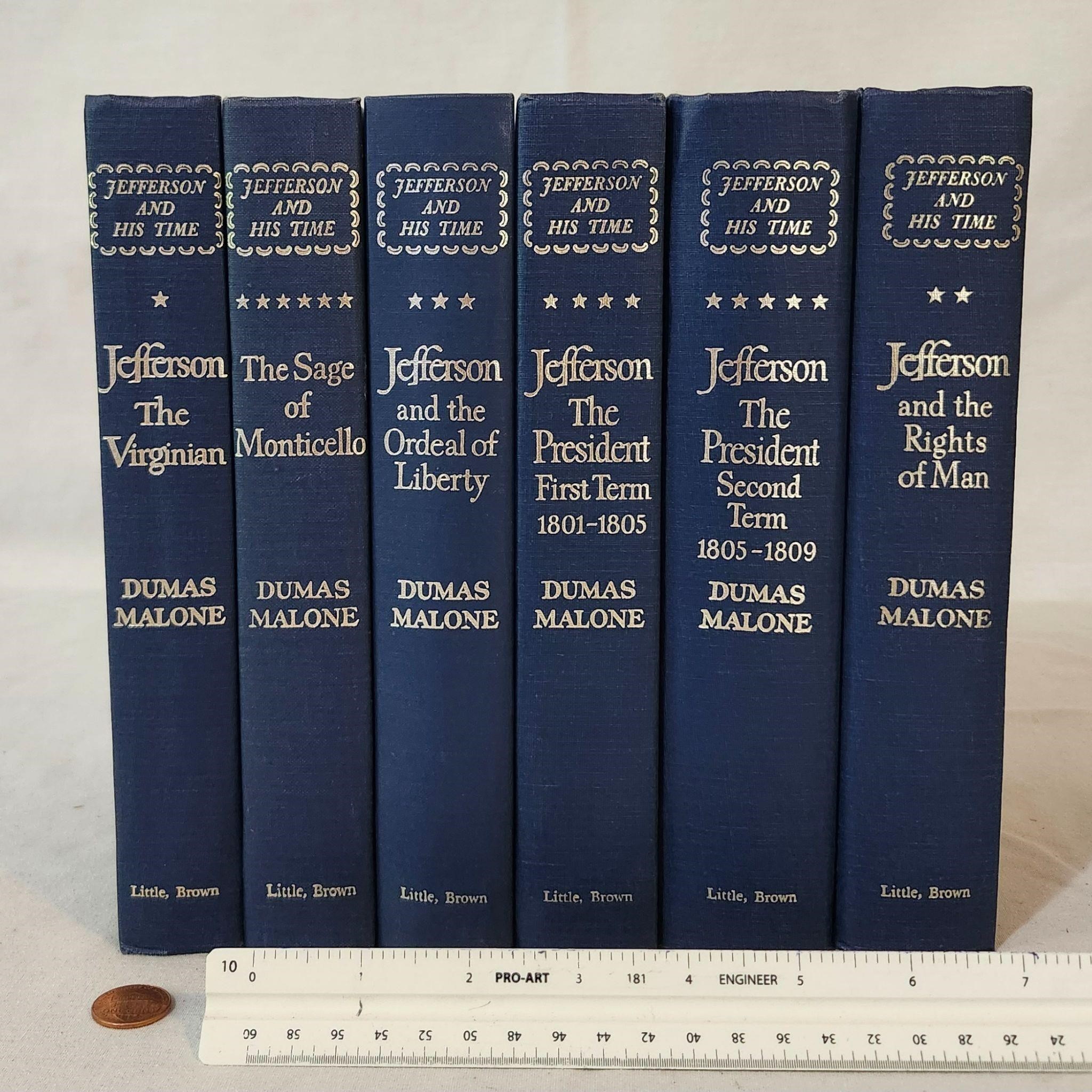 1948-1981 Jefferson & His Times book set, Malone