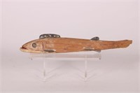 8" Fish Spearing Decoy by Oscar Peterson