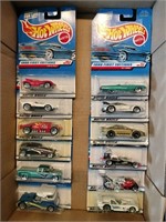 Flat of Hot Wheels