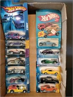 Flat of Hot Wheels