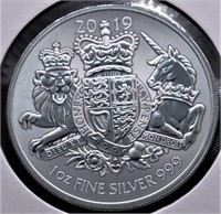 1 OZ .999 SILVER ROUND