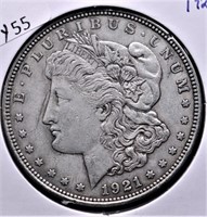 1921 MORGAN DOLLAR XF