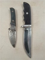 5.5" & 3" fixed blade knives