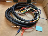 6 Foot Balanced 1/4 to 1/4 Patch Cable 4 Channel