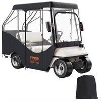 VEVOR Golf Cart Enclosure, 420D Polyester Driving