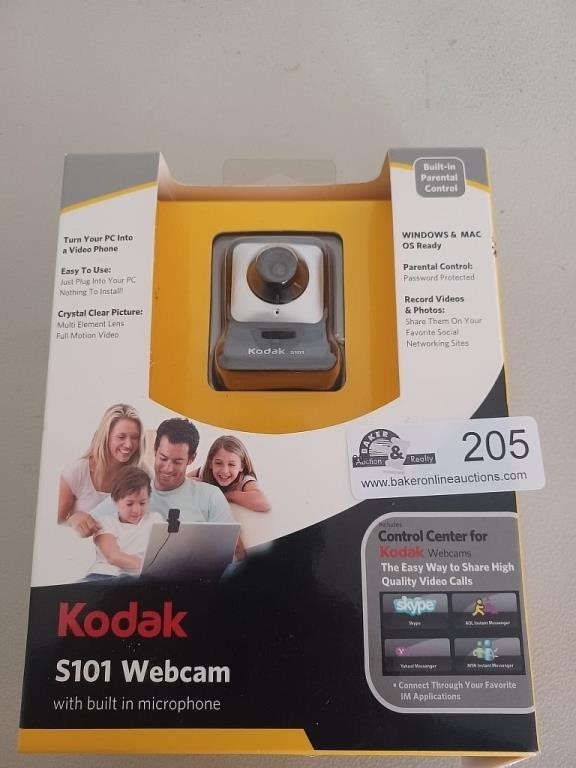 Kodak S101 Web cam in box
