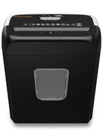 WF9642  Bonsaii 6-Sheet Cross Cut Shredder