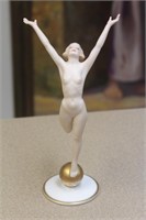 Art Deco Porcelain Figurine