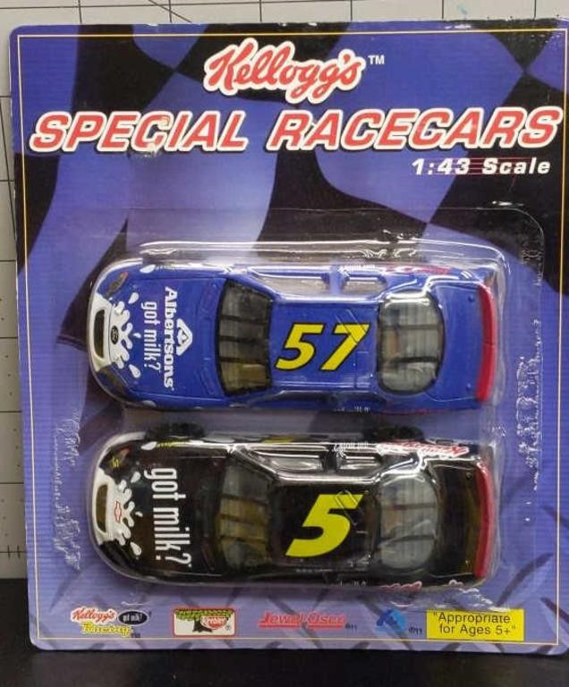 Kellogg's special racecars 1:43 scale