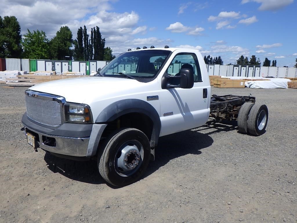 2007 Ford F450 S/A Cab & Chassis