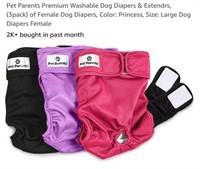 MSRP $28 Large Dog Diapers