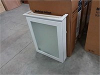 White 19.25" Medicine Cabinet