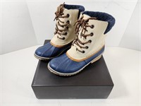 NEW Sorel: Slimpack Lace II Oatmeal Boots (Size: 9