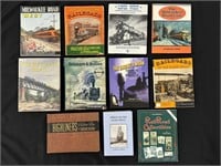 11 Hardcover Railroad Books