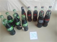 Coke Zero and Coke Life Bottles