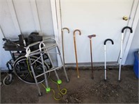 Wheelchair, Canes & Walker