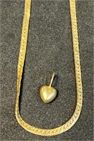 14K Gold Necklace 8.5 Grams
