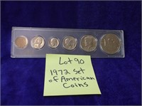 1972 SET OF AMERICAN COINS