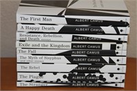 Lot of 9 Albert Camus books