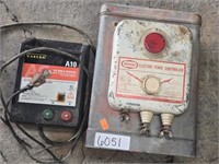 (2) ELECTRIC FENCE CONTROLLERS